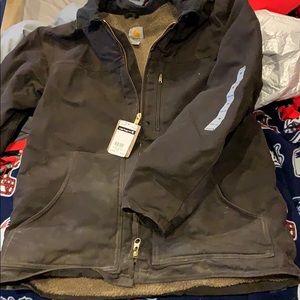 NWT  Carhartt Jacket Sherpa Lined